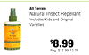 All Terrain Natural Insect Repellant Includes Kids and Original Varieties Kids Herbal Armor $8.99 Reg. $12.99-13.09