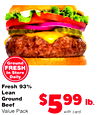 Fresh 93% Lean Ground Beef