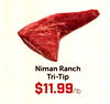 Niman Ranch Tri-Tip $11.99/lb
