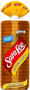 Sara Lee Whole Wheat or Butter Bread