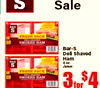 Sale BAR S FRESH PACK SMOKED HAM Bar-S Deli shaved Ham - 4 oz. S Jamon FRESH PACK SMOKED ILAM