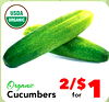 USDA ORGANIC Organic Cucumbers for