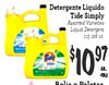 Detergente Liquido Tide Simply Assorted Varieties Liquid Detergent 115-128 oz $10 97 - - TAX