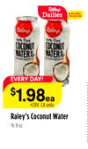 Raley's Coconut Water