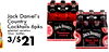 Jack Daniel's Country Cocktails 6pks. selected varieties, 12oz. bottles PUNCH JACK UNIVERSITY DANIEL'S 3/$21 - - - COLA