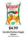 Sensible Portions Veggie
$4.99
Straws
16oz Packages