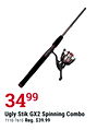 Ugly Stik GX2 Spinning Combo