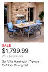 SunVilla Harrington 7-piece Outdoor Dining Set
