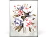 Corrugated Flower 16-Inch x 20-Inch Metal Edge Wall Art