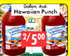 Gallon, Asst. Hawaiian Punch 2/ 500