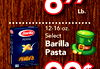 Lb. 12-16 oz. Barilla Select PENNE Barilla Pasta -