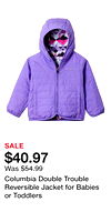 Columbia Double Trouble Reversible Jacket for Babies or Toddlers