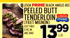 usdaPRIMEblackangusbeef
f
peeledbutt
tenderloin
(FiletMignon)
cutfree,
2pcin
vacbag13139999
LB.