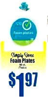 focan plates Simply Dene Foam Plates 50 ct. $197