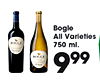 Bogle All Varieties 750 ml. 999