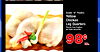 Grade "A" Poultry
Yellow
Chicken
Leg Quarters
Pierna Con Cadera
de Pollo Amarilla
98¢
Lb.