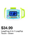 LeapFrog 2-In-1 LeapTop Touch - Green