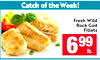 Fresh Wild Rock Cod Fillets