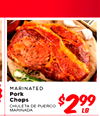 MARINATED Pork Chops CHULETA DE PUERCO MARINADA $299