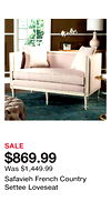 Safavieh French Country Settee Loveseat