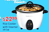 Beach $2299 Rice Cooker - with Steamer 16-Cup