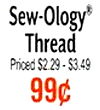 Thread Priced $2.29-$3.49 99c
