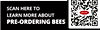 Pre-Order Your Bees through March 31, 2023