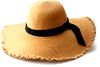 Women's LC Lauren Conrad Wide Brim Straw Floppy Hat