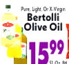Pure, Light, Or X-Virgin Bertolli Olive Oil 99 5 51