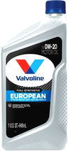 Valvoline European Vehicle Motor Oil Full Synthetic European Formula