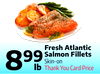 Fresh Atlantic Salmon Fillets