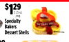 pkg. Specialty Bakers Dessert Shells