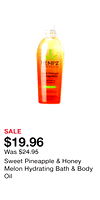 Sweet Pineapple & Honey Melon Hydrating Bath & Body Oil