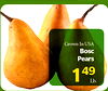 Grown In USA Bosc Pears 49 1 Lb.