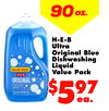 H-E-B Ultra Original Blue Dishwashing Liquid Value Pack