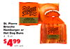St. Pierre Brioche Hamburger or Hot Dog Buns