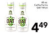 48 oz. Califia Farms - - - OAT MILK - - OAT OAT - - 449