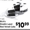 7 Inch Rich's Double Layer Red Velvet Cake