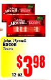 JACO BACON Morrell, Bacon Tocino 12 OZ. $398