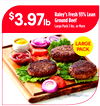Raley's Fresh 93% Lean Ground Beef