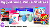 Mattel® Toys, Card Games & MORE! Egg-streme Value Stuffers