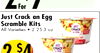 For Just Crack an Egg Scramble Kits All Varieties 2.25-3 oz CRACK CRACK