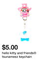 hello kitty and friends® tsunameez keychain
