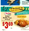 Wild CAUÇÃO Cod Filler Previously All Our Breads Are F Fresh Baked Daily! MUFFIN OF THE WEEK! OWN LARGE Fresh Baked Muffin Tops 4 PACK $369 of Chocolate Chip Page 2