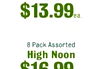 $13.99 8 Pack Assorted High Noon $16 00