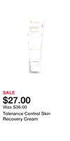 Tolerance Control Skin Recovery Cream