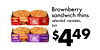 Brownberry sandwich thins SANDWICH THINS 100% selected varieties, 6ct. THINS Mukigrain $449