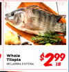 Whole Tilapla MOJARRA ENTERA $299