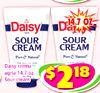 SOUR SOUR CREAM CREAM Pure Pure Daisy crema PER agria 14.7 oz $ 18 Sour cream