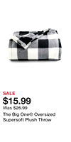 The Big One® Oversized Supersoft Plush Throw